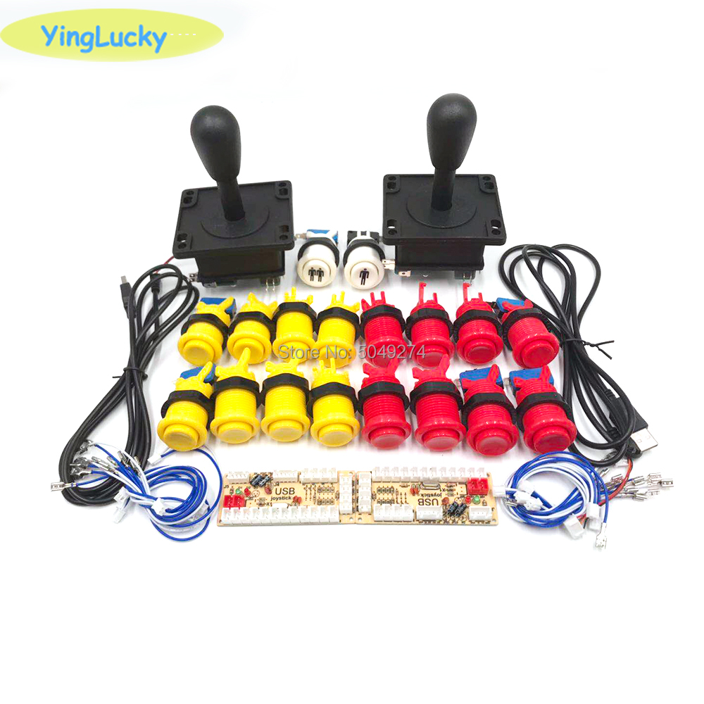2 Players Arcade DIY Kit Zero  - مراجعة Arcade Button Pcb وسعره