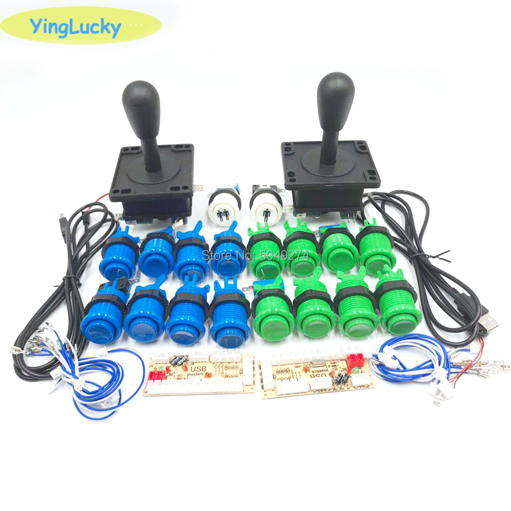 2 Players Arcade DIY Kit Zero  - مراجعة Arcade Button Pcb وسعره