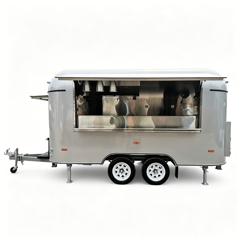 Customized Food Truck Mobile w - مراجعة Hot Dog Vending Cart وسعره