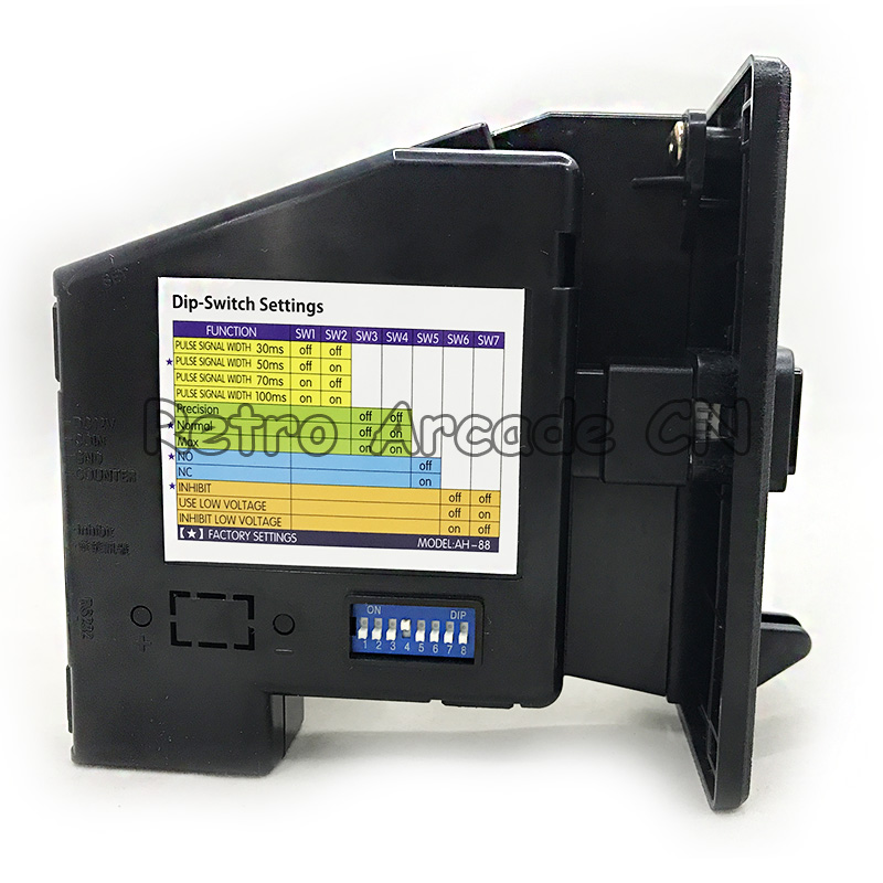CL LED Logo Multi Coin Accepto - مراجعة Arcade Games And Vending وسعره