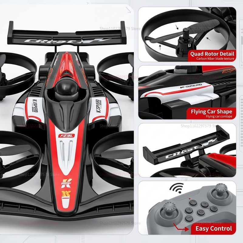 Mini RC Flying Car Transformab - مراجعة Racing Arcade Cabinet وسعره