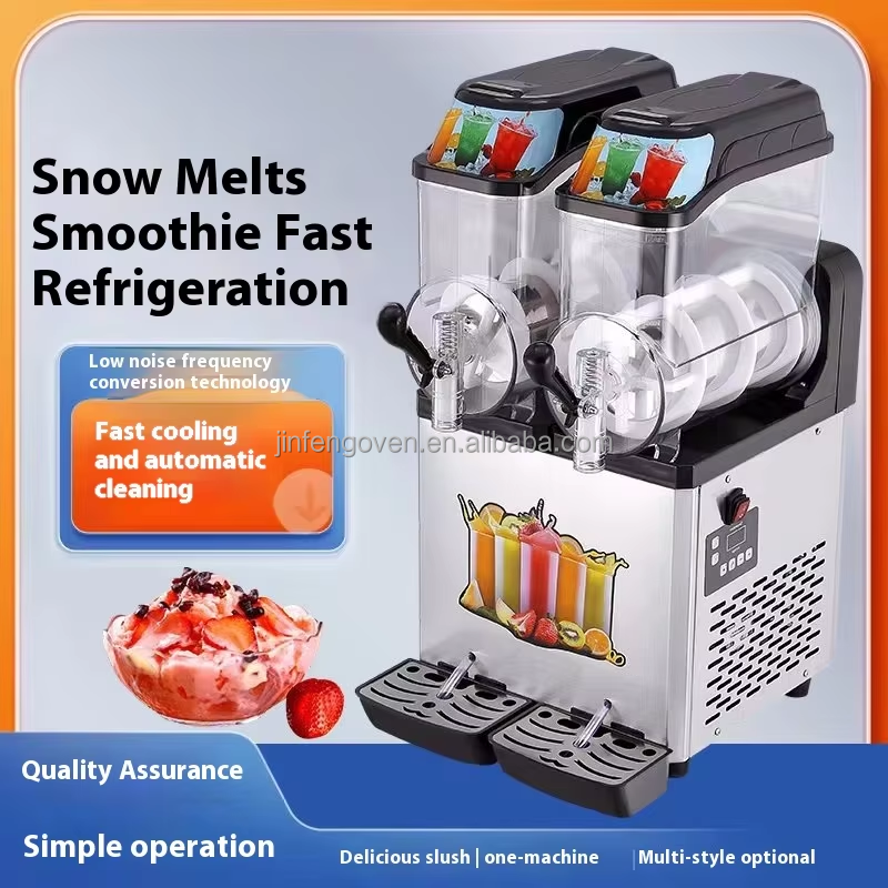 High Productivity Commercial S - مراجعة Slushie Machine Vending وسعره