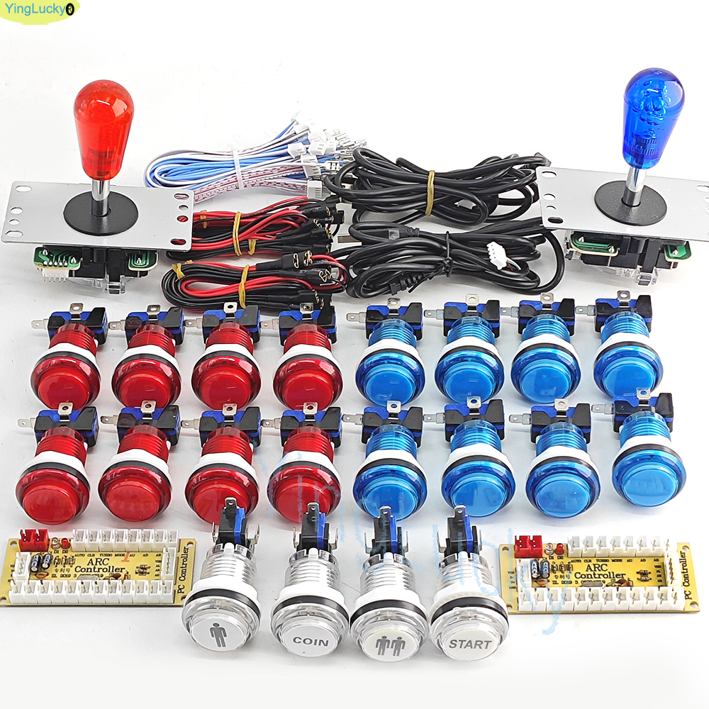 Arcade DIY Kit Copy SANWA 8 Wa - مراجعة Arcade Button Pcb وسعره