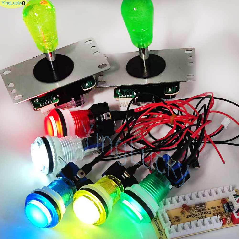 Arcade DIY Kit Copy SANWA 8 Wa - مراجعة Arcade Button Pcb وسعره
