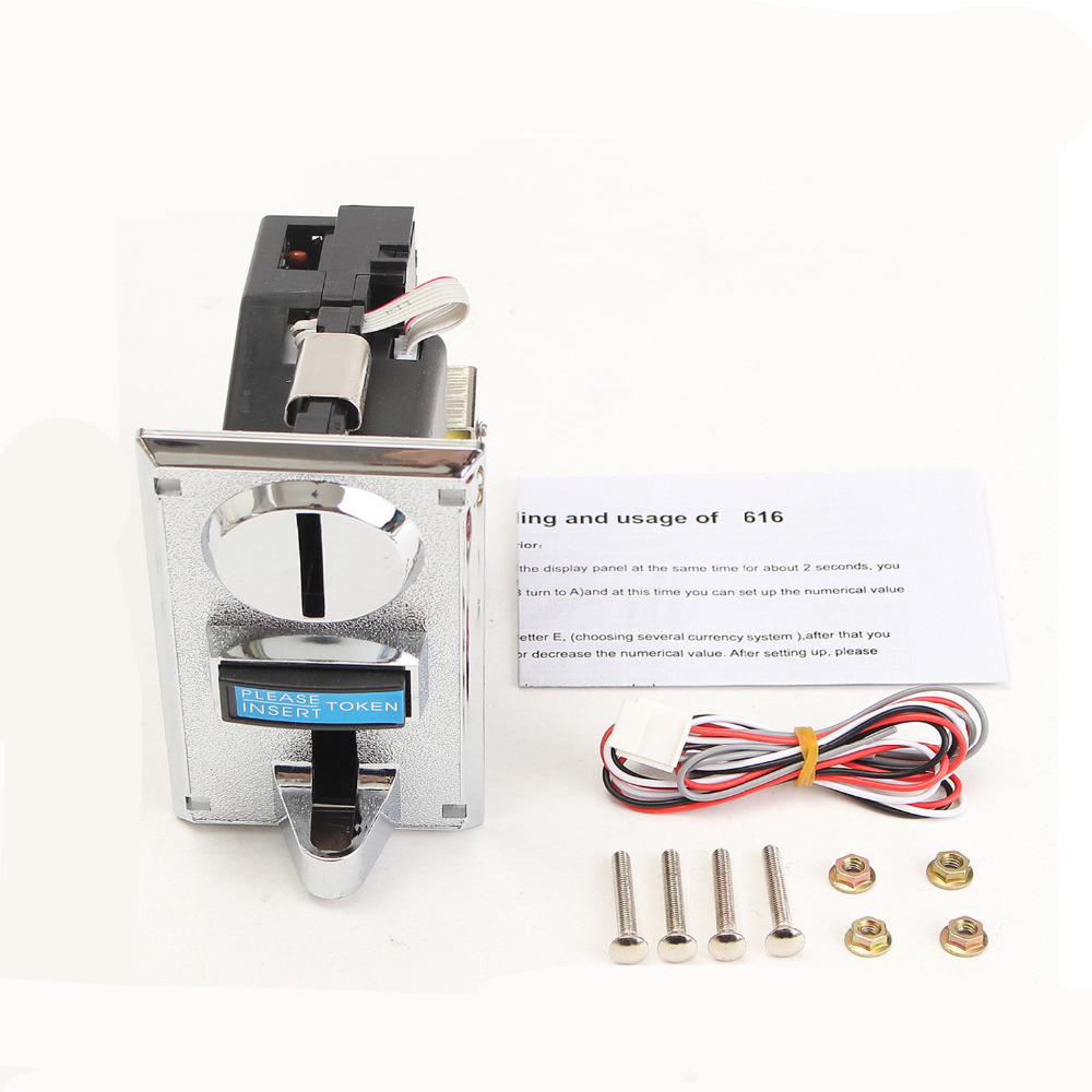 616 Multi Coin Acceptor Electr - مراجعة Ticket Redemption Machine وسعره
