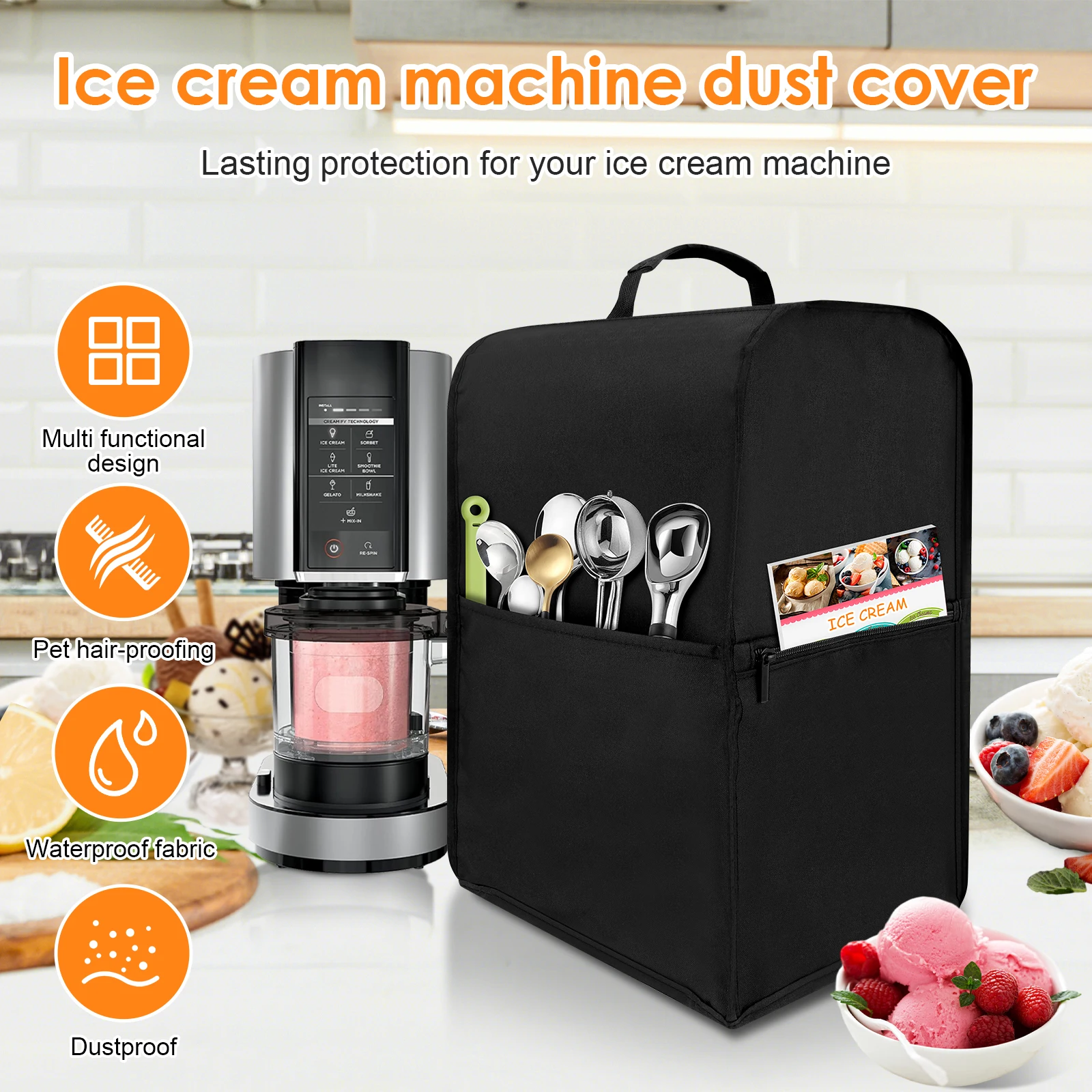 Waterproof Ice Cream Maker Pro - مراجعة Slushie Machine Vending وسعره