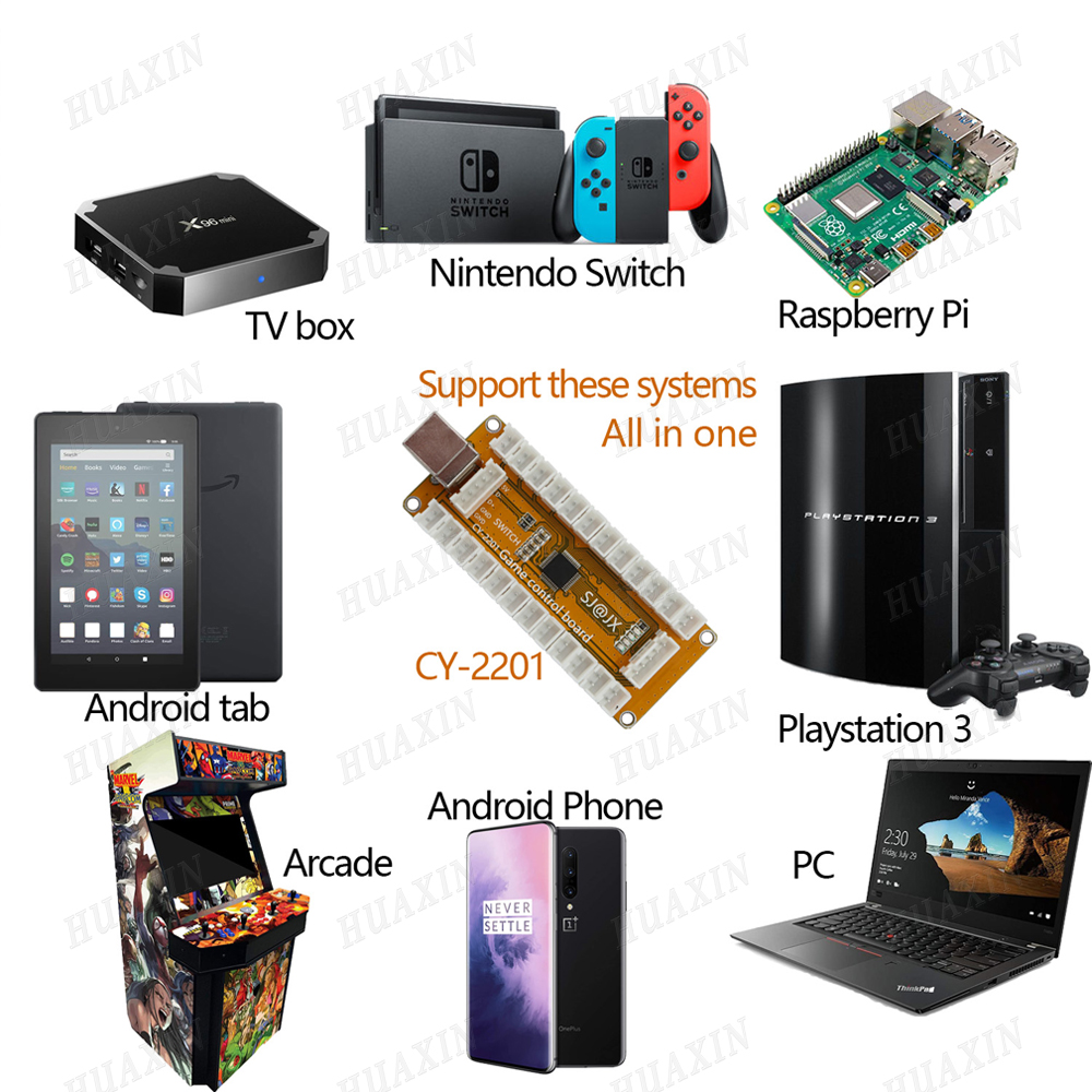 Arcade Game USB Zero Delay Joy - مراجعة Arcade Button Pcb وسعره
