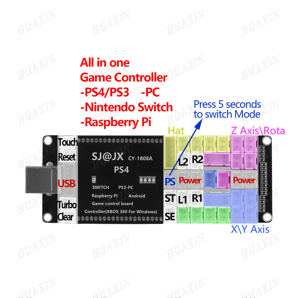 Arcade Game USB Zero Delay Joy - مراجعة Arcade Button Pcb وسعره