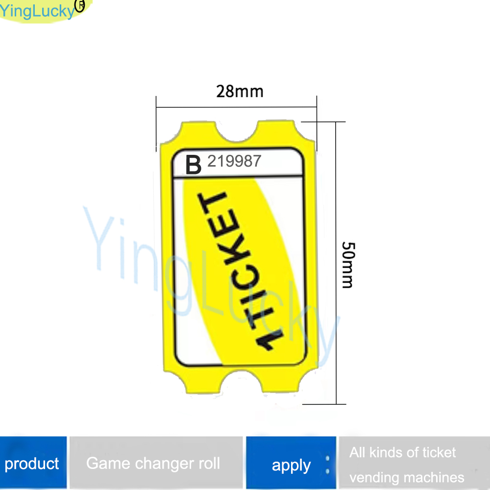 2000 pcs/lot Arcade Lottery Pa - مراجعة Ticket Redemption Machine وسعره