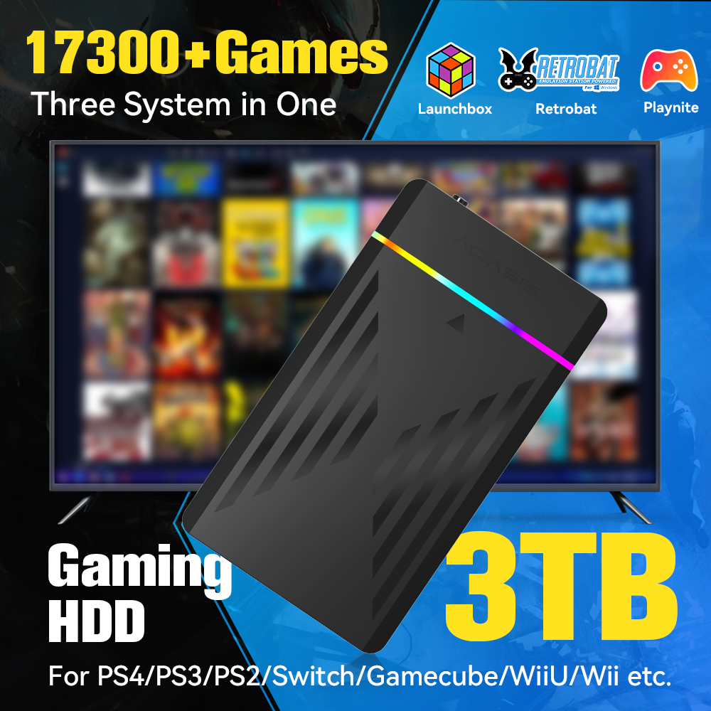 3TB Portable Gaming HDD Launch - مراجعة Arcade X وسعره