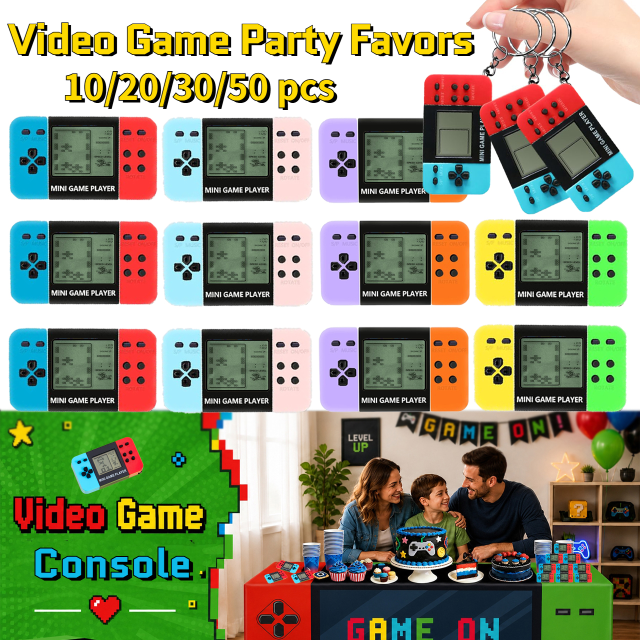 10-120pcs Kids Mini Handheld G - مراجعة Arcade Vibes وسعره